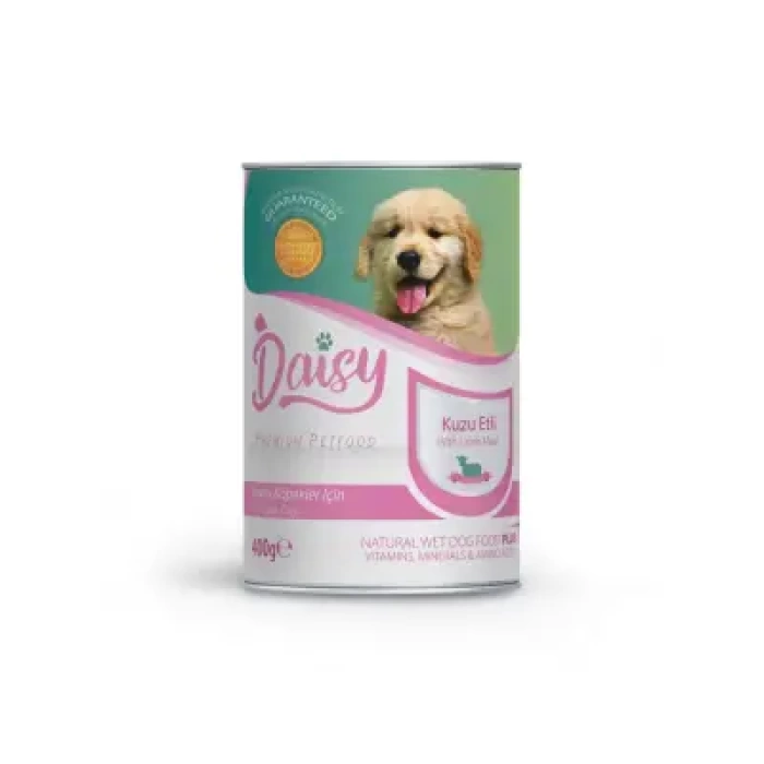 Daisy Premium Pet Kuzu Etli Yavru Köpek Konservesi 400 Gr