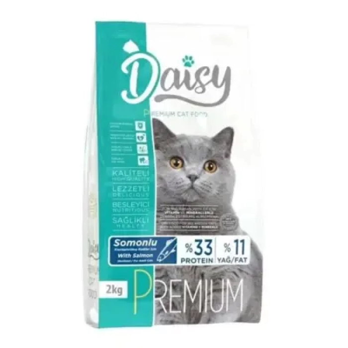Daisy Premium Somonlu Kısırlaştırılmış Kedi Maması 2 kg