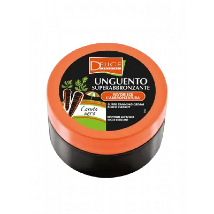 Delice Solaire Siyah Havuç Yağı Kremi 150 ml