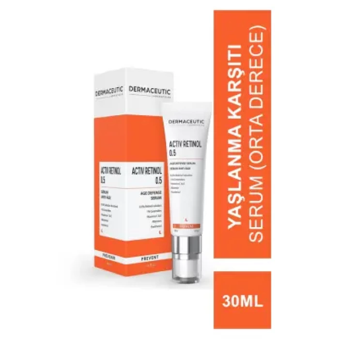 Dermaceutic Activ Retinol 0.5 Anti-age 30 ml - Yaşlanma Karşıtı Serum -Orta Derece-
