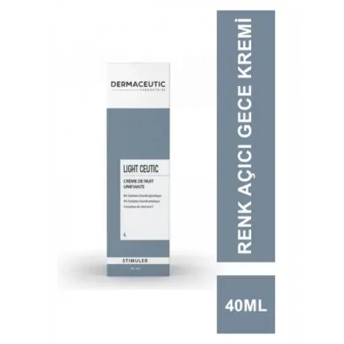 Dermaceutic Light Ceutic Renk Açıcı Gece Kremi 40 ml