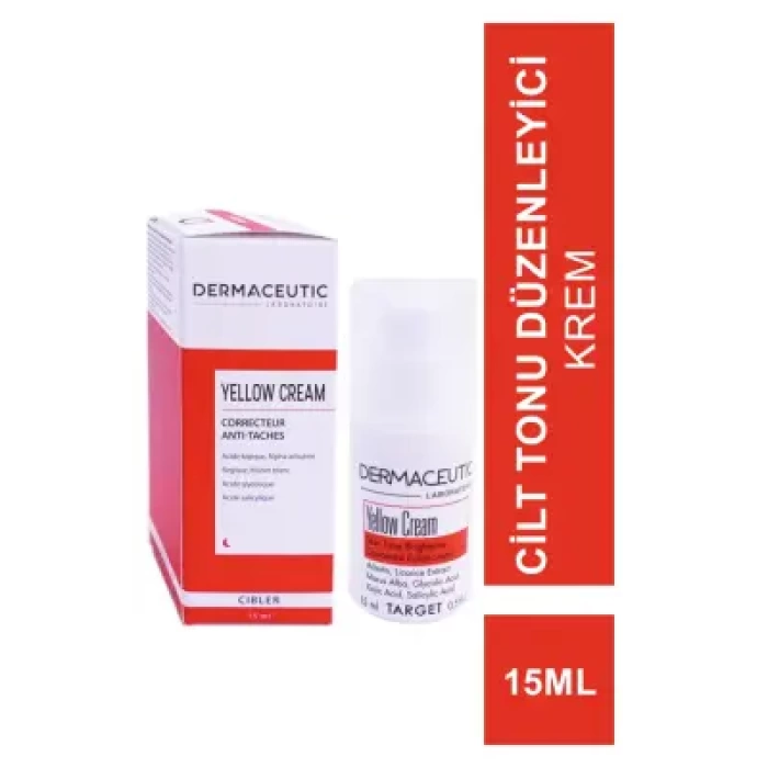 Dermaceutic Yellow Cream 15 ml - Cilt Tonu Düzenleyici Krem