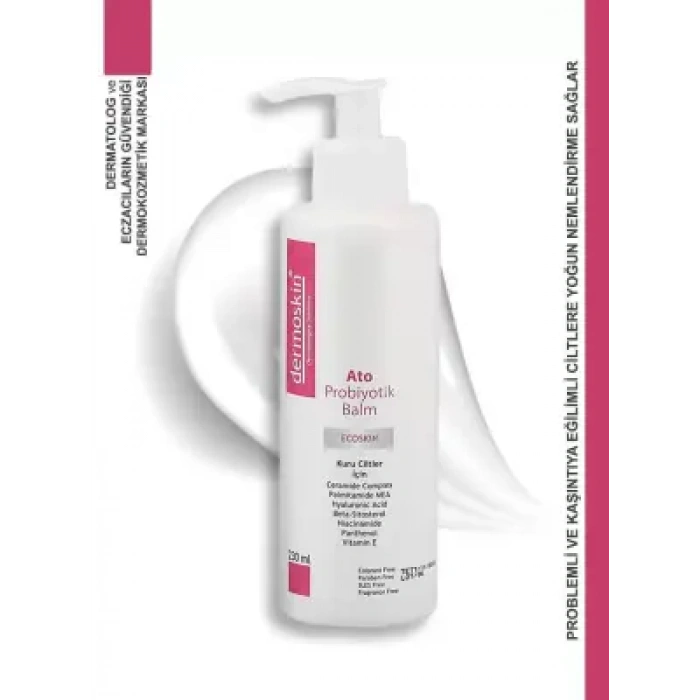 Dermoskin Ato Probiyotik Balm Kuru Ciltler için 230 ml
