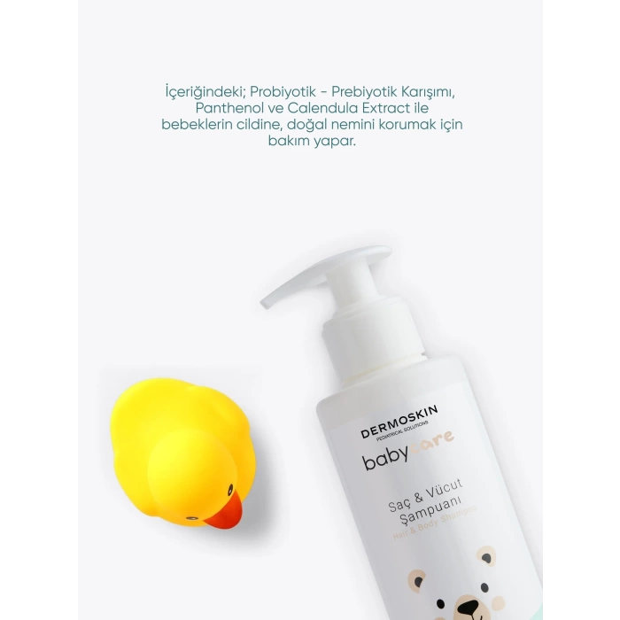 Dermoskin BabyCare Saç ve Vücut Şampuanı 230 ml
