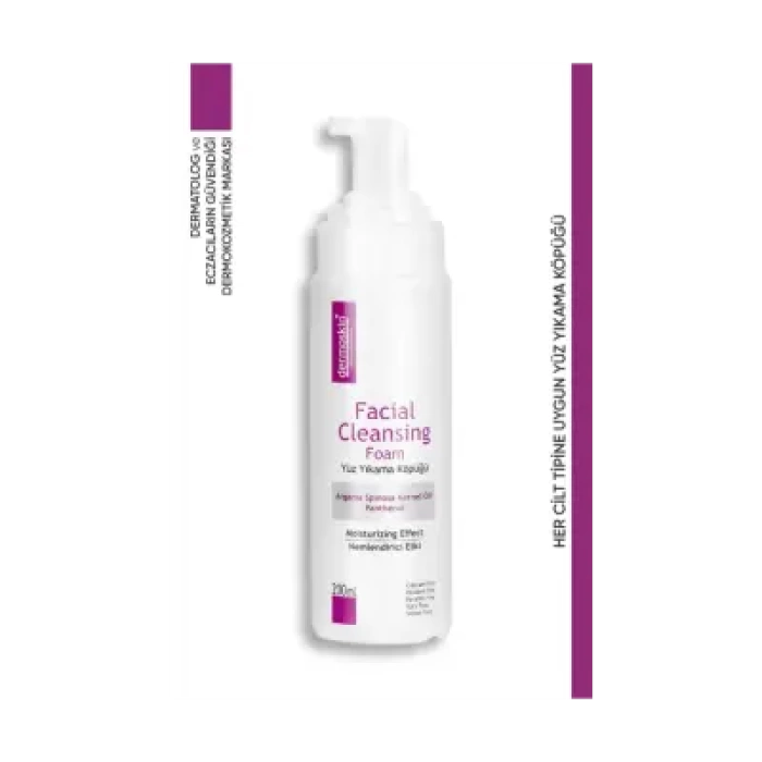 Dermoskin Facial Cleansing Foam 200 ml Yüz Temizleme Köpüğü