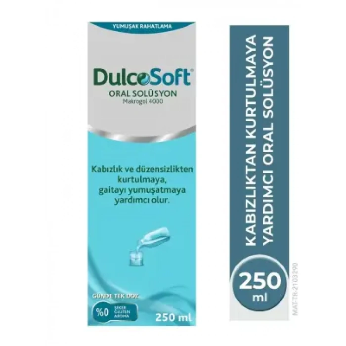 Dulcosoft Oral Solüsyon 250 ml Aromasız