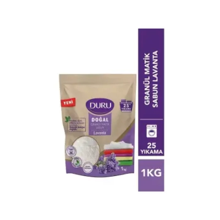 Duru Lavanta Kokulu Doğal Granül Matik Sabun 1 kg