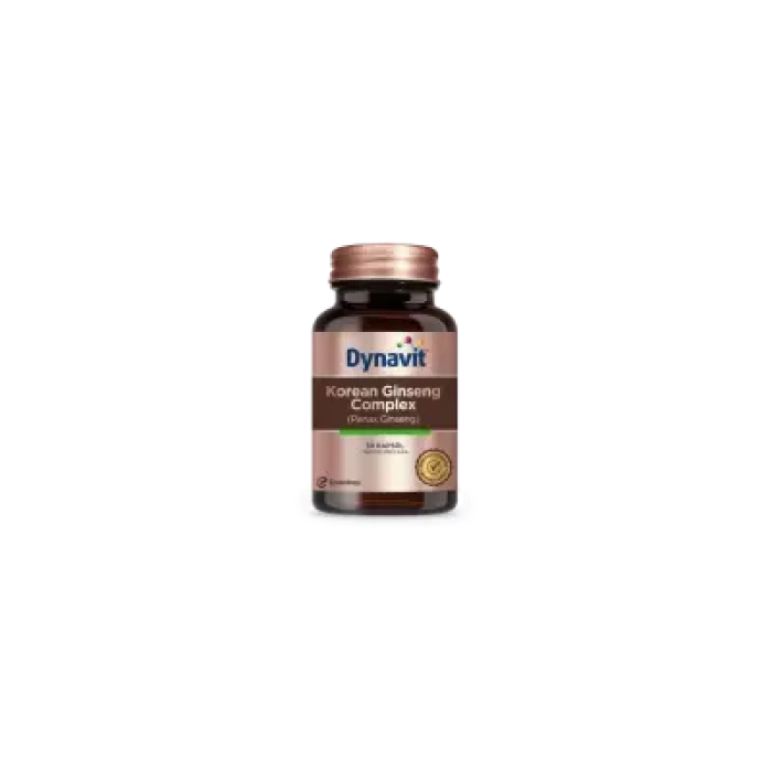 Dynavit Korean Ginseng Complex Panax Ginseng 30 Kapsül