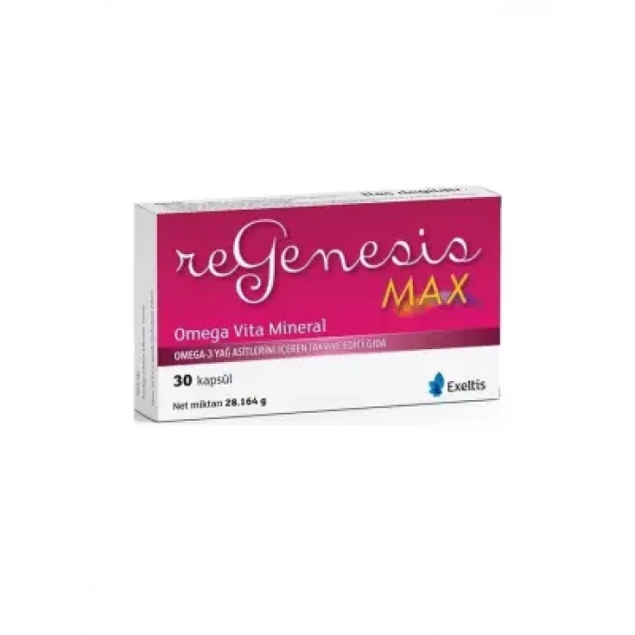Exeltis Regenesis Max Omega-3 30 Kapsül