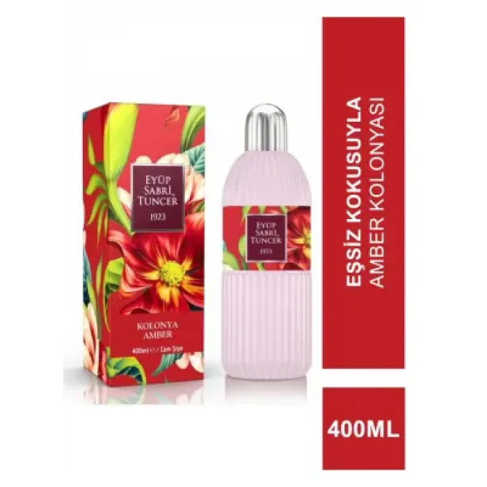 Eyüp Sabri Tuncer Amber Kolonyası 400ml Cam Şişe
