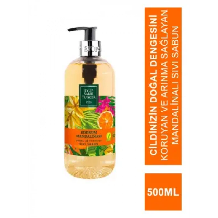 Eyüp Sabri Tuncer Bodrum Mandalinası Sıvı Sabun 500 ml