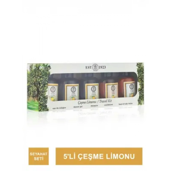 Eyüp Sabri Tuncer Çeşme Limonu 5li Seyahat Seti