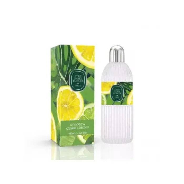 Eyüp Sabri Tuncer Çeşme Limonu Kolonya Cam Şişe 400 ml