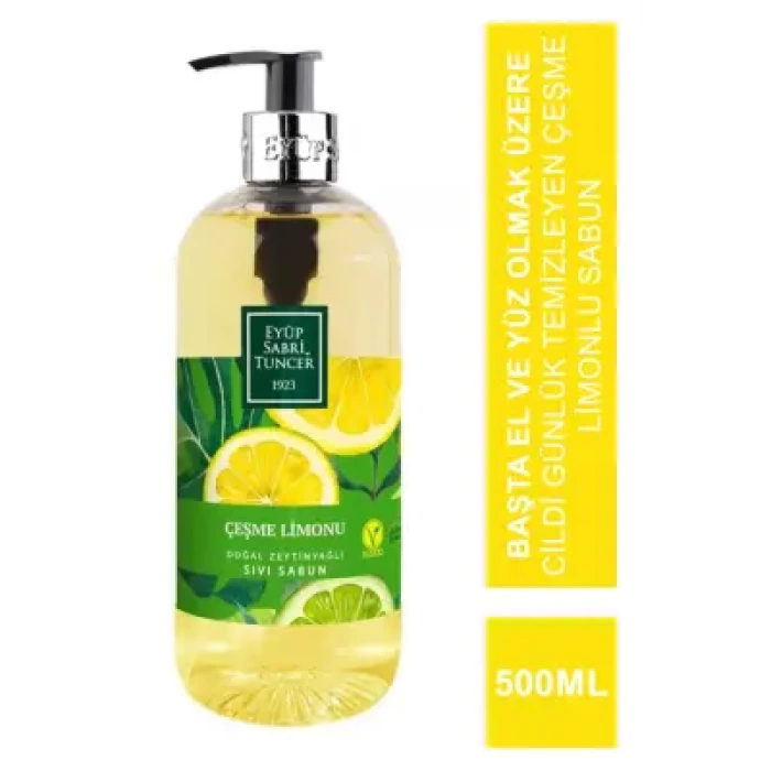 Eyüp Sabri Tuncer Çeşme Limonu Sıvı Sabun 500 ml