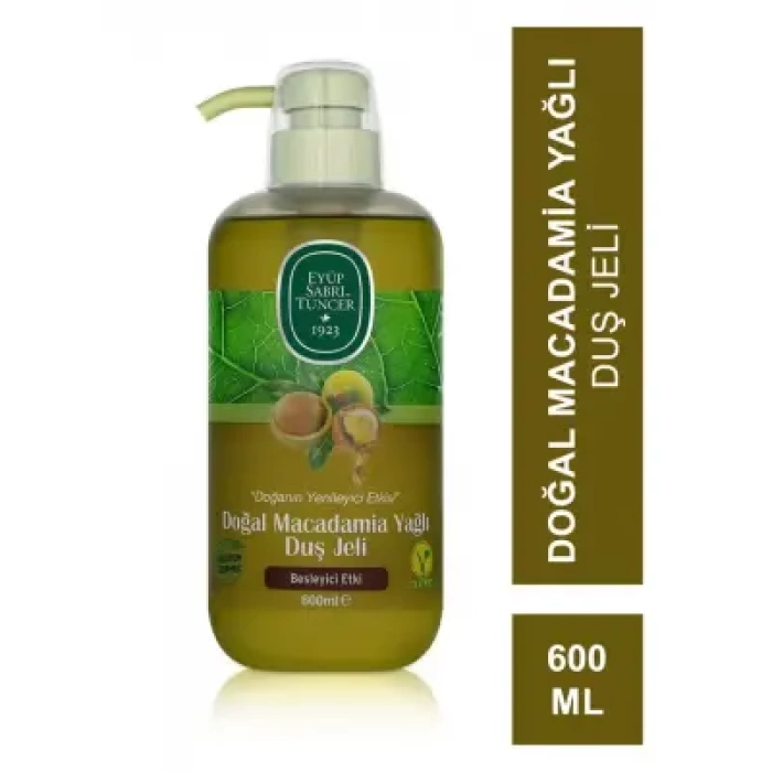 Eyüp Sabri Tuncer Doğal Macadamia Yağlı Duş Jeli 600 ml