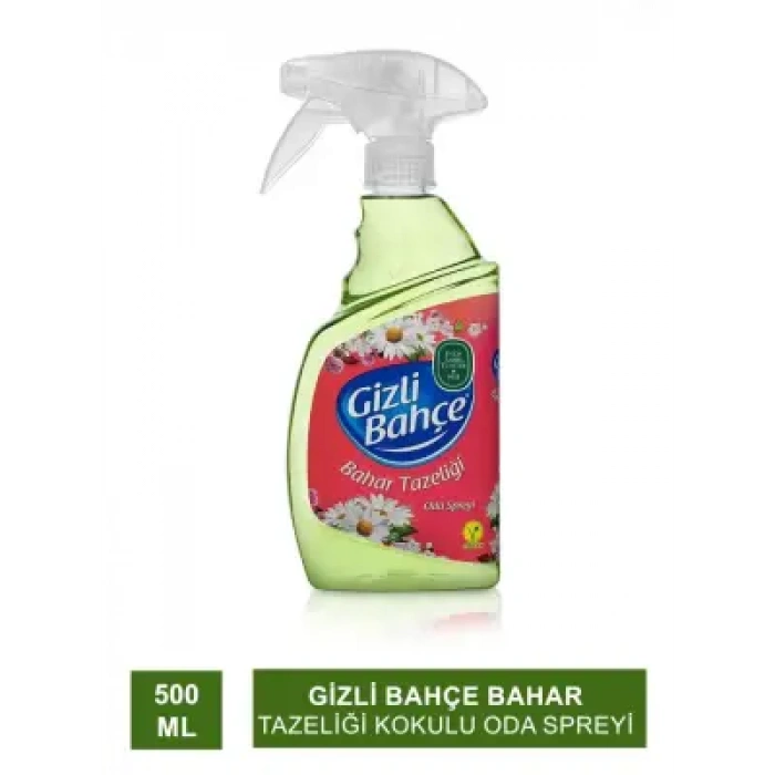Eyüp Sabri Tuncer Gizli Bahçe Bahar Tazeliği Kokulu Oda Spreyi 500 ml