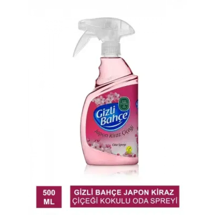 Eyüp Sabri Tuncer Gizli Bahçe Japon Kiraz Çiçeği Kokulu Oda Spreyi 500 ml