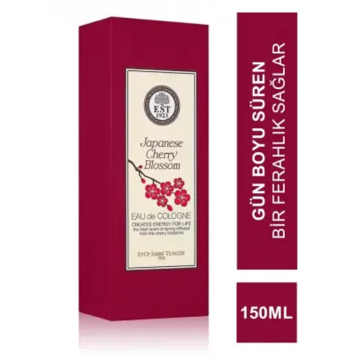 Eyüp Sabri Tuncer Japon Kiraz Çiçeği 150 ml Eau De Cologne - Cam Şişe