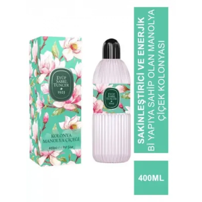Eyüp Sabri Tuncer Manolya Çiçeği Kolonya 400 ml Pet Şişe