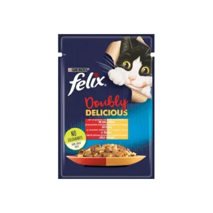 Felix Çifte Lezzet Etli ve Kanatlı 85 gr