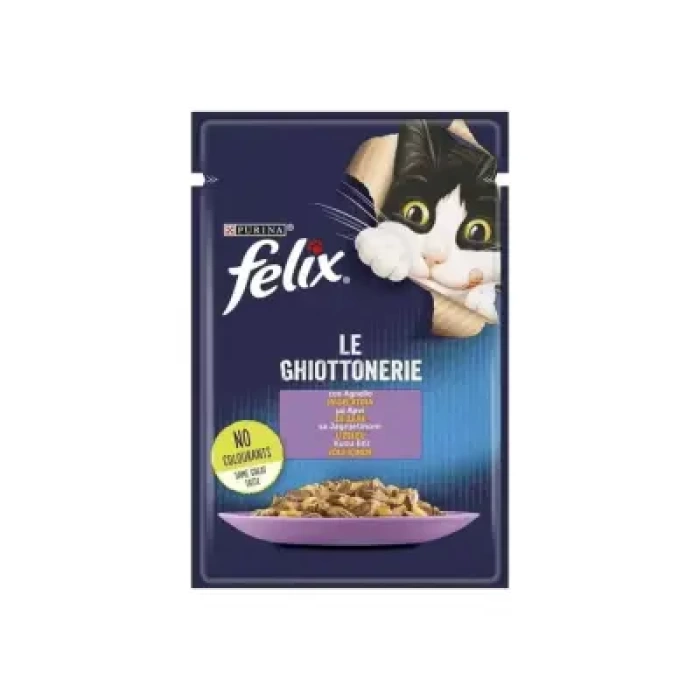 Felix Kuzu Etli Kedi Yaş Mama 85 Gr.