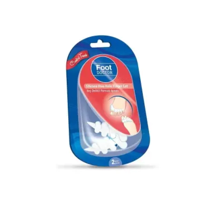 Foot Doctor Beş Delikli Parmak Ayırıcı 2 Adet ( FD.0004 )