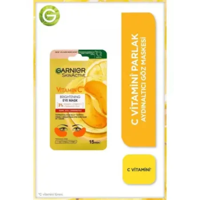 Garnier C Vitamini Parlak Aydınlatıcı Göz Maskesi 5gr