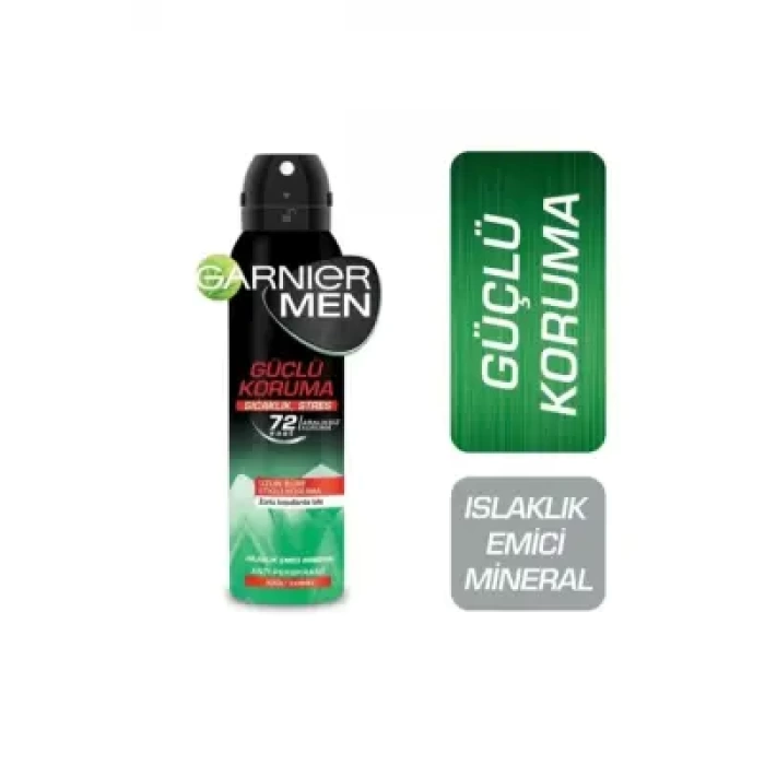 Garnier Men Güçlü Koruma Sprey Deodorant 150 ml