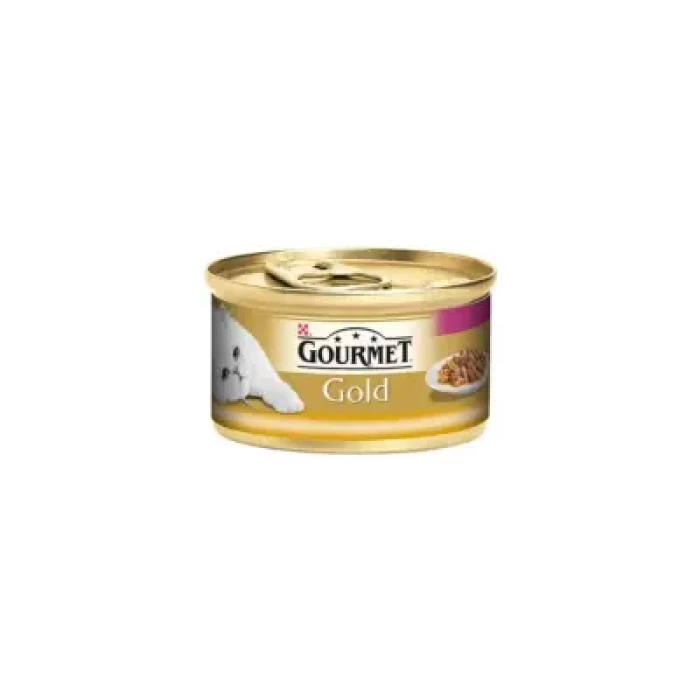 Gourmet Gold Ördek Ve Hindi Parça Etli Kedi Konservesi 85 Gr