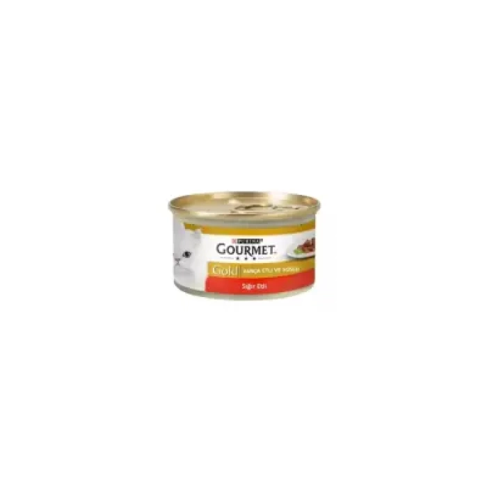 Gourmet Gold Sığır Etli Kedi Konserve 85 Gr
