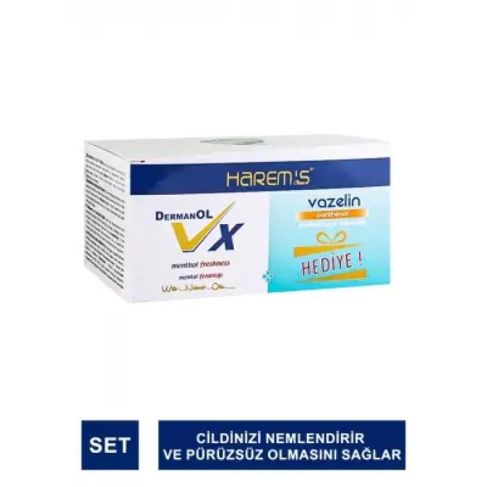 Harems Dermanol Vx Vücut Kremi 40 ml + Harems Vazelin 80 ml