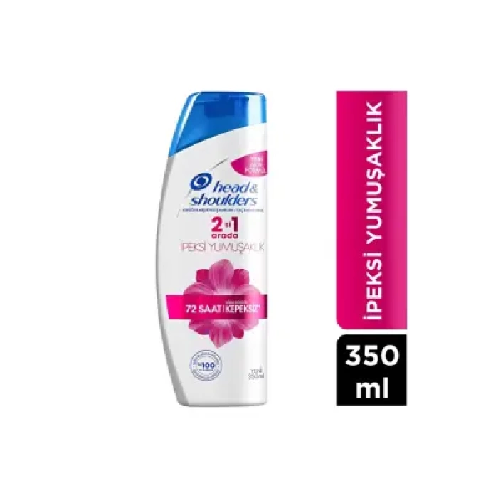 Head & Shoulders 2si1 Arada İpeksi Yumuşaklık Kepek Şampuan 350 ml