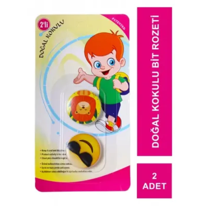 Headlice Doğal Kokulu 2li Bit Rozeti