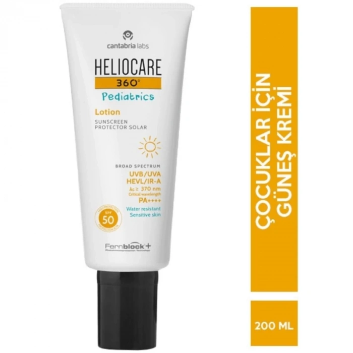 Heliocare 360 Pediatrics Losyon Spf 50 200 ml