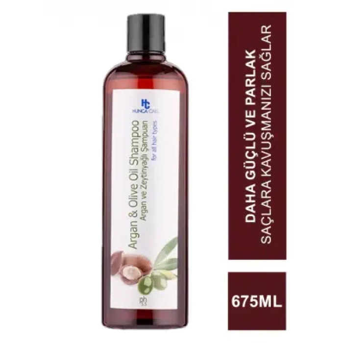 Hunca Care Argan & Zeytinyağlı Şampuan 675 ml