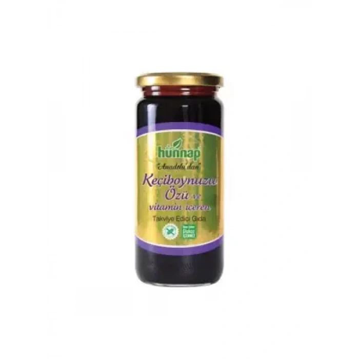 Hünnap Keçiboynuzu Özü ve Vitamin İçeren Takviye Edici Gıda 500 ml
