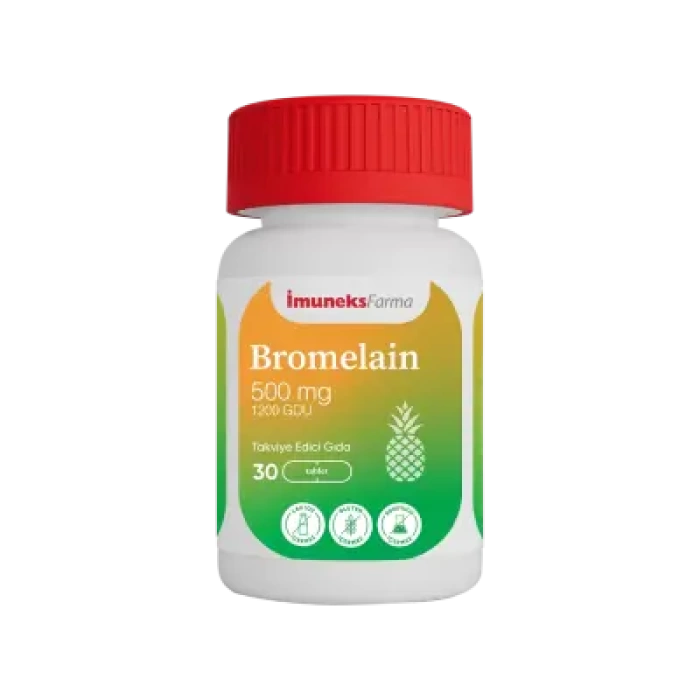 İmuneks Bromelain 500mg 30 Tablet