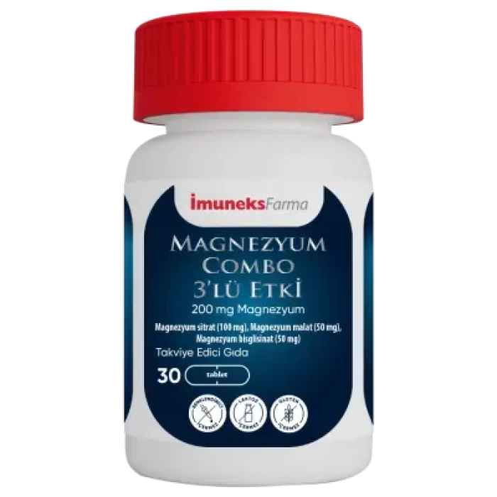 İmuneks Magnezyum Combo 3lü Etki 30 Tablet
