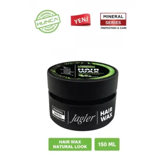 Jagler Mineral Serisi Saç Şekillendirici Wax | Doğal Görünüm 150 ml