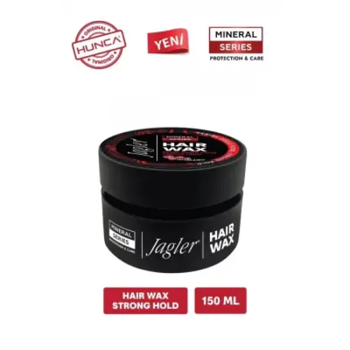 Jagler Mineral Serisi Saç Şekillendirici Wax | Ekstra Güçlü Tutuş 150 ml