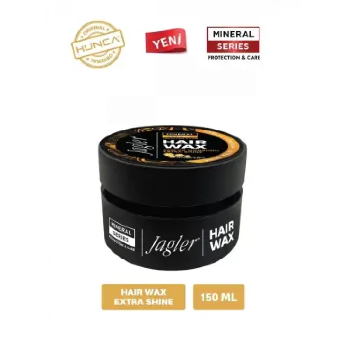 Jagler Mineral Serisi Saç Şekillendirici Wax | Parlak Görünüm 150 ml