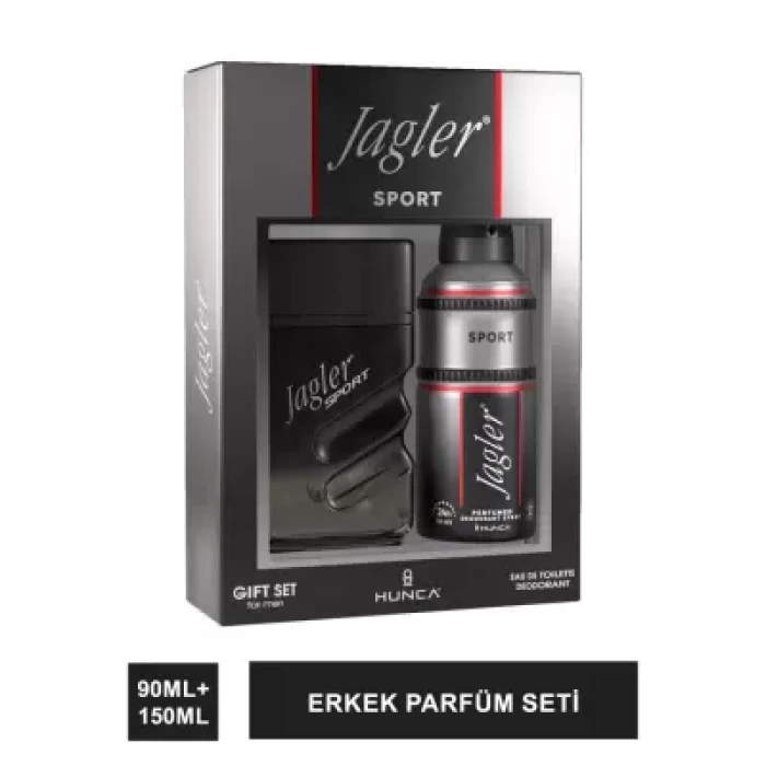Jagler Sport Erkek Parfüm Seti 90 ml EDT + 150 ml Deodorant