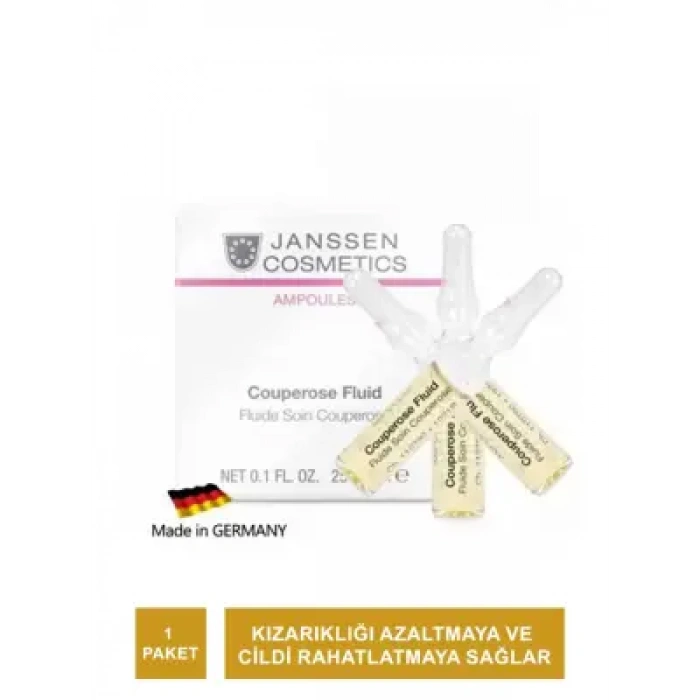 Janssen Couperose Fluid Kızarıklık Ve Hassas Cilt Ampul 1 Paket