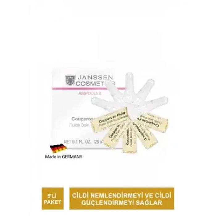 Janssen Couperose Fluid Kızarıklık Ve Hassas Cilt Ampul 5li Paket