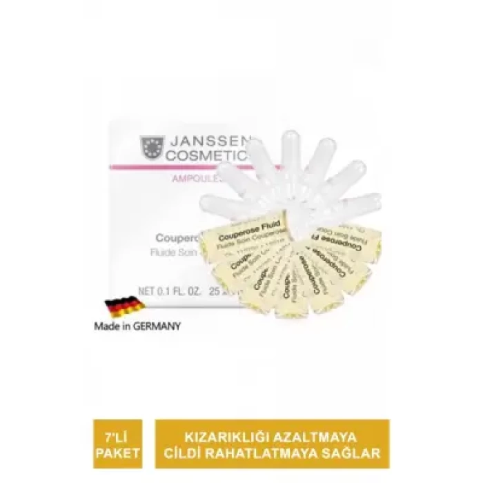 Janssen Couperose Fluid Kızarıklık Ve Hassas Cilt Ampul 7li Paket