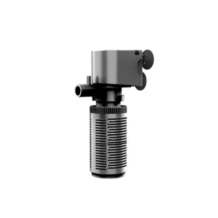 Jingye Akvaryum Silindir İç Filtre Siyah 6W, 600L/H