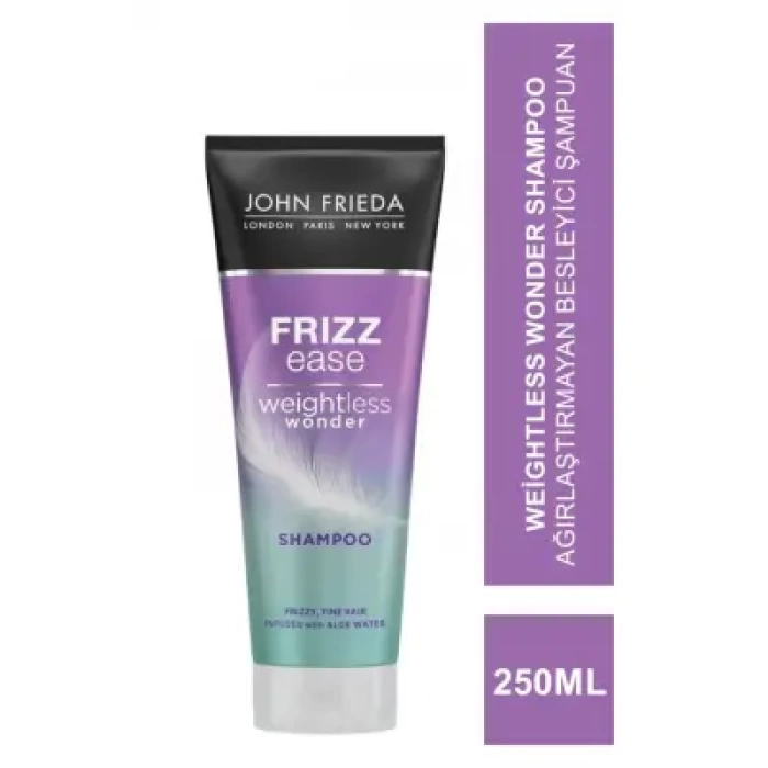 John Frieda Ağırlaştırmayan Besleyici Şampuan- Weightless Wonder Shampoo 250 ml