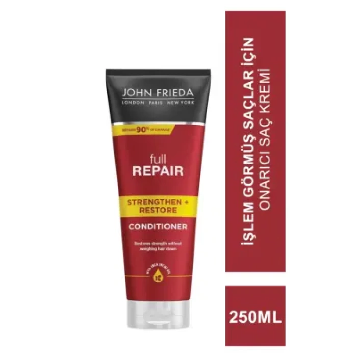 John Frieda Full Repair Conditioner 250 ml İşlem Görmüş Saçlar İçin Onarıcı Saç Kremi