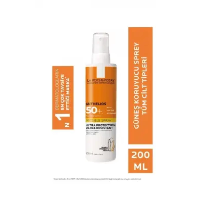 La Roche Posay Anthelios Invisible Güneş Spreyi SPF 50+ 200 ml