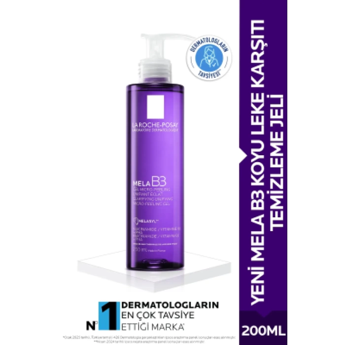La Roche Posay Mela B3 Micro Peeling Gel - Koyu Leke Karşıtı Temizleme Jeli 200 ml